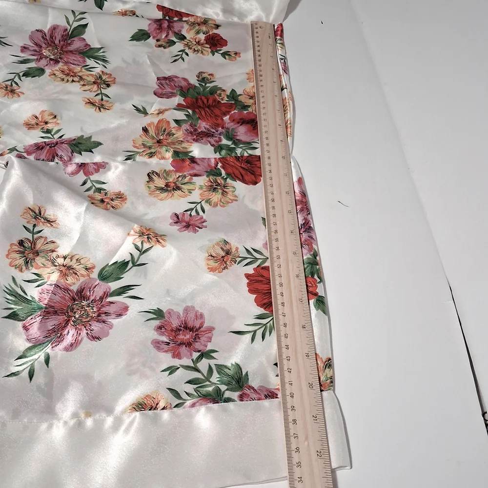 Victoria Secret Floral‎ Satin Romantic Kimono Robe 90's Y2K